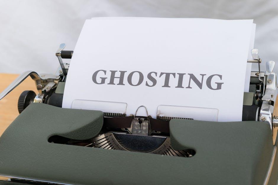 Recognizing When Ghosting Might Be Acceptable